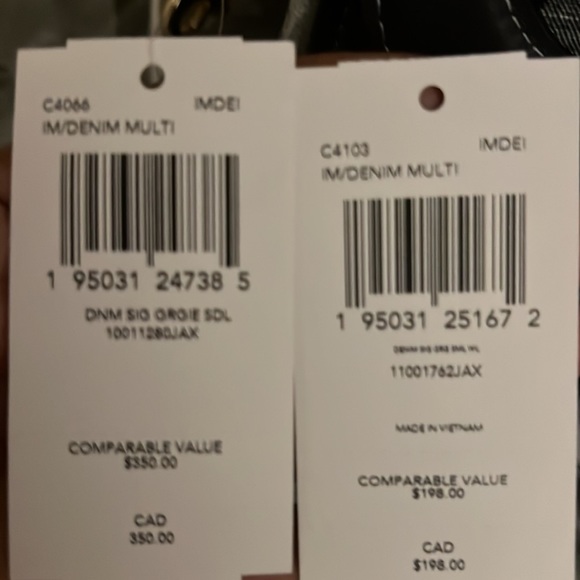 Coach crossbody bag and matching wallet - Picture 8 of 9